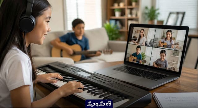 راهنمای کامل قیمت آموزش آنلاین موسیقی در سال 1405