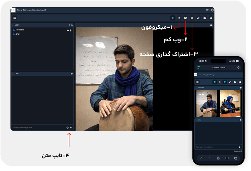 امکانات اسکای روم
